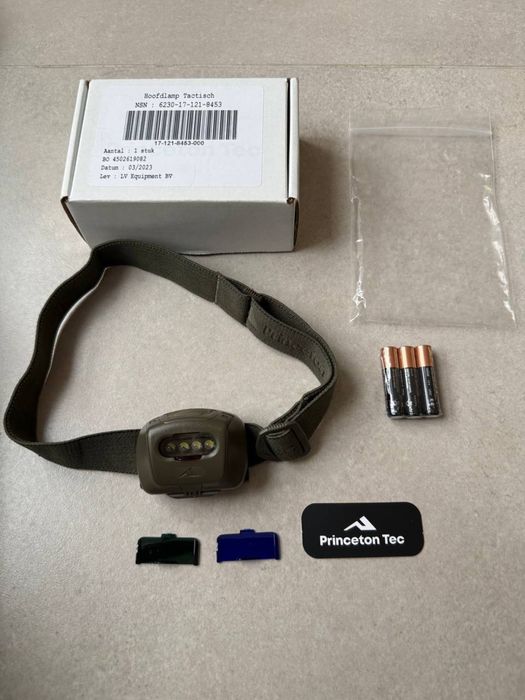 Налобний ліхтар Princeton Tec Quad Tactical (Olive Drab)