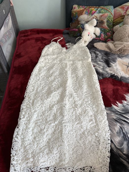 Sukienka boho na ramiaczkach