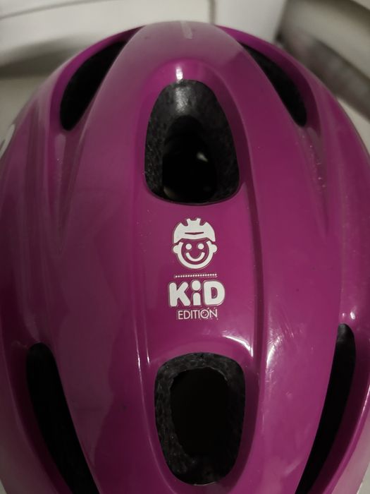 Capacete bicicleta menina - como novo