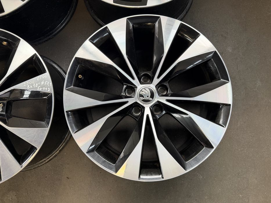 Felgi aluminiowe 18” 5x112 Skoda - SUPER STAN!