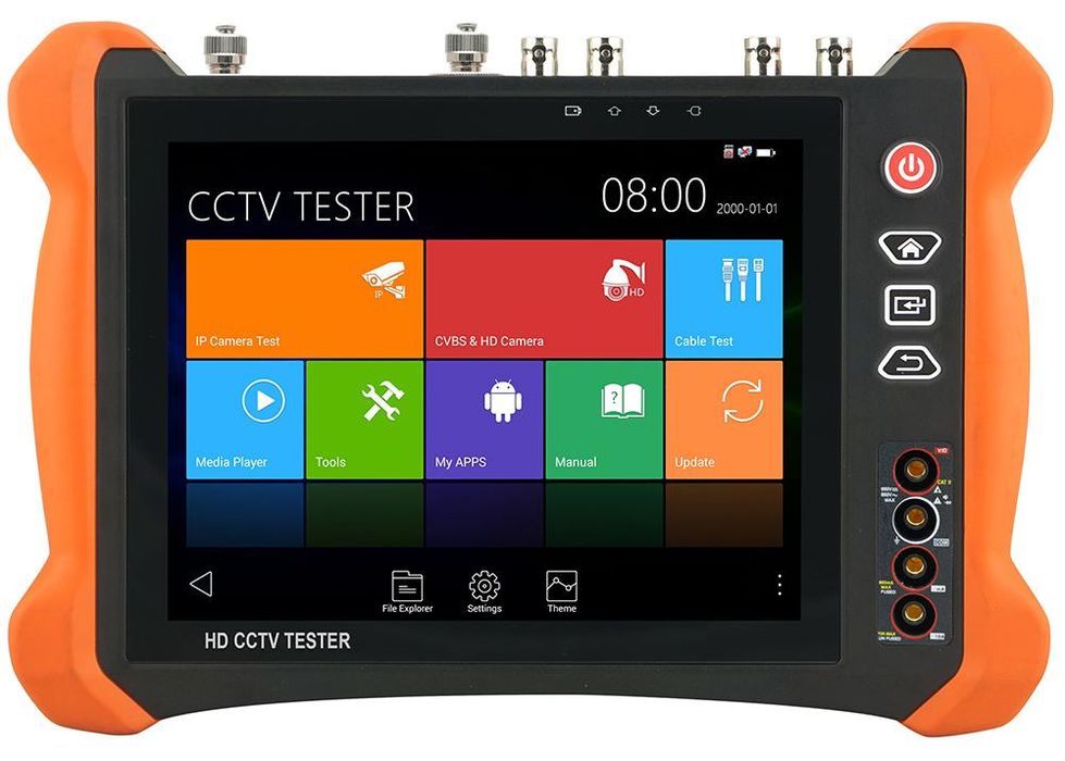 Тестер відеокамер RVT-Max10S-A2 з сенсорним екраном Retina