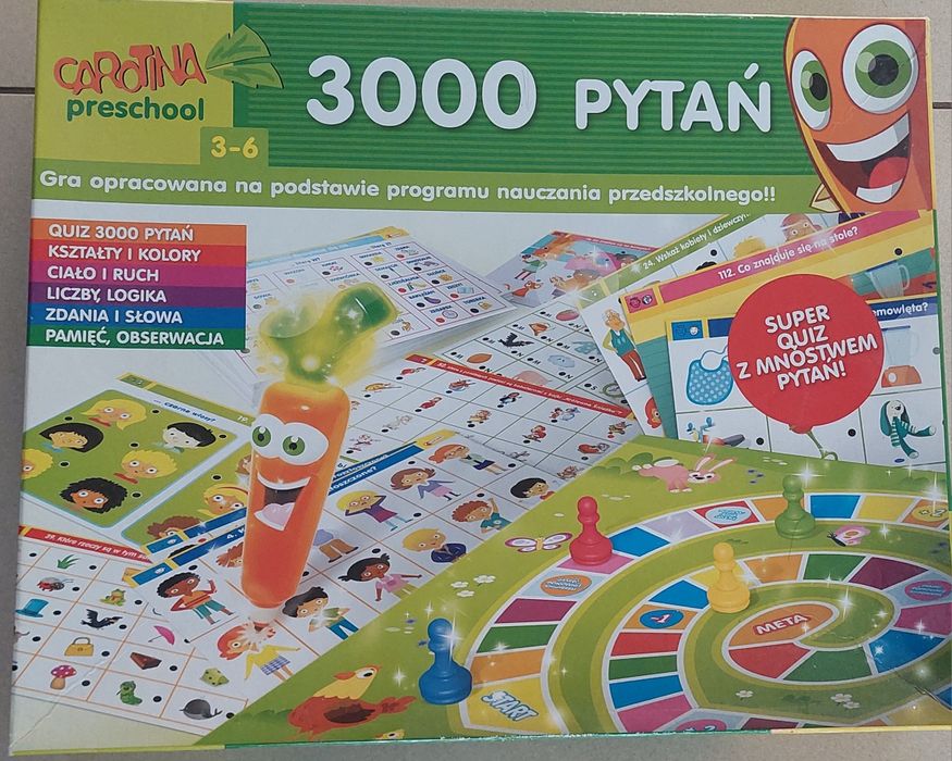 3000 pytań gra dla najmłodszych