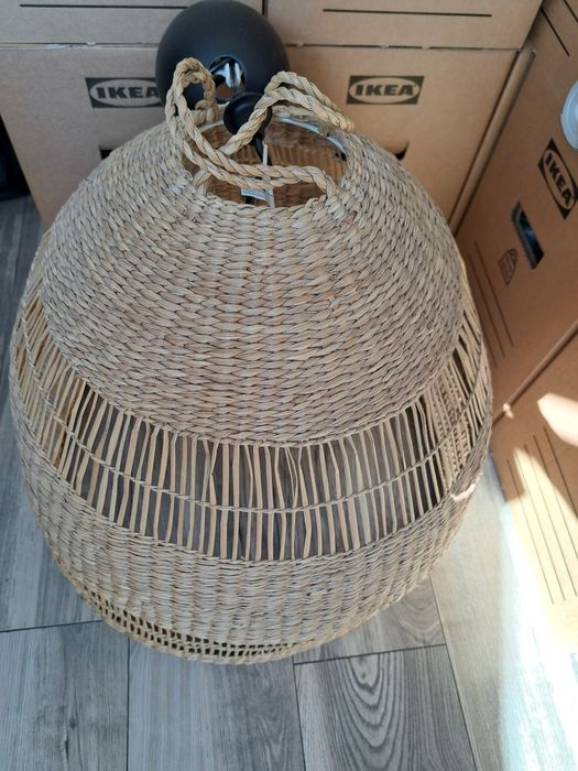 Lampa wisząca ikea handmade plus zarówka