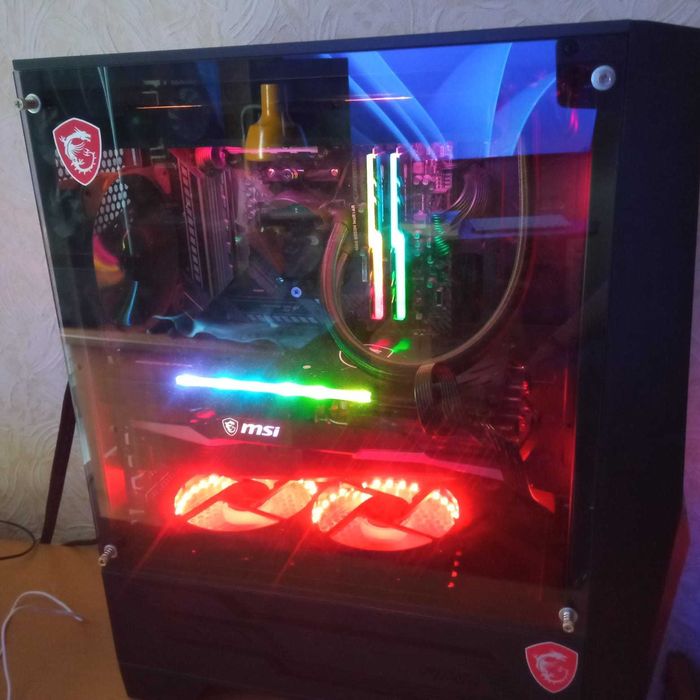 ПК MSI MAG GPU RX 6800 XT (16 Gb) | CPU AMD Ryzen 5 5600X (6 ядер) | RAM 16 Gb (2133 MHz)