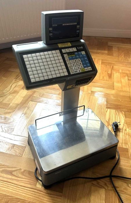 OKAZJA‼️WAGA/WAGI CAS CL-5500J! Etykietująca! Drukująca! Metkująca! Sklepowa! LP-1 CL-5000J CL-5200J Najlepszej firmy! Możliwość drukowania etykiet!!!