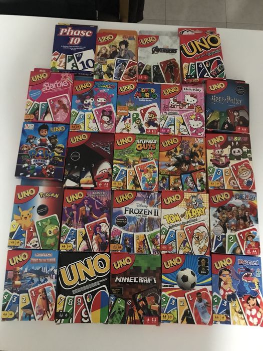 Cartas uno personalizadas novo