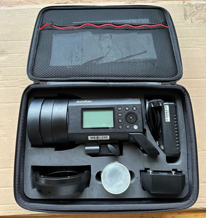 Godox AD400 Pro | Flash Profissional | Kit Completo | Trigger Incluído