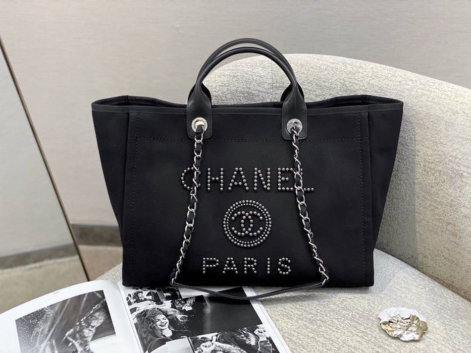 Сумка Chanel Deauville Tote | Black Шанель
