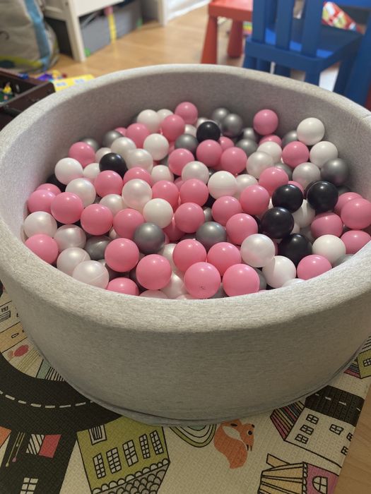 Suchy basen z piłeczkami 300 sztuk