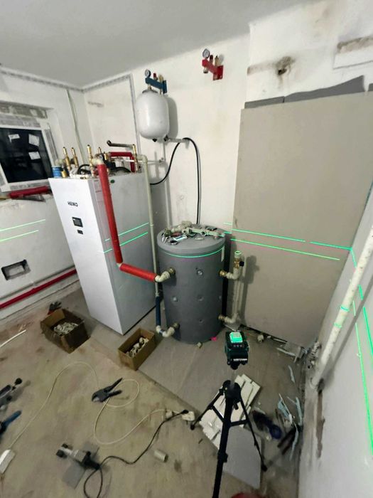 Pompa ciepła Hydraulik Kotłownia CO/CWU Piec Pellet Podłogówka Śląsk