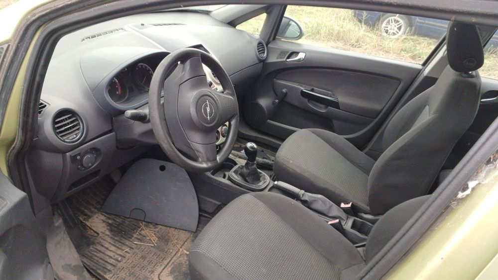 Сидения сидушки салон пластик опель корса д OPEL CORSA D