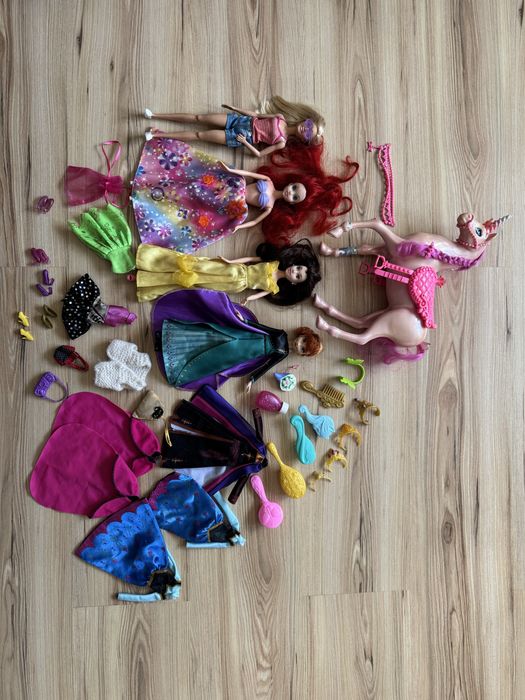 Zestaw Barbie akcesoria konik