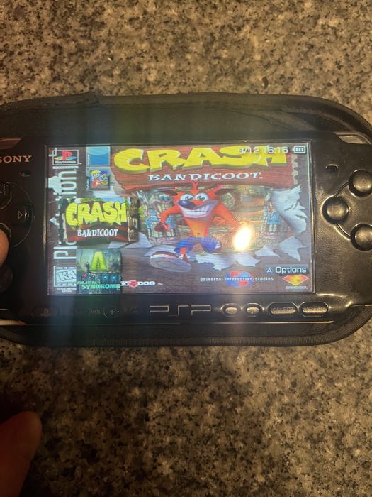 Karta pamięci 64 gb do konsoli psp z mega ilością gier(250)