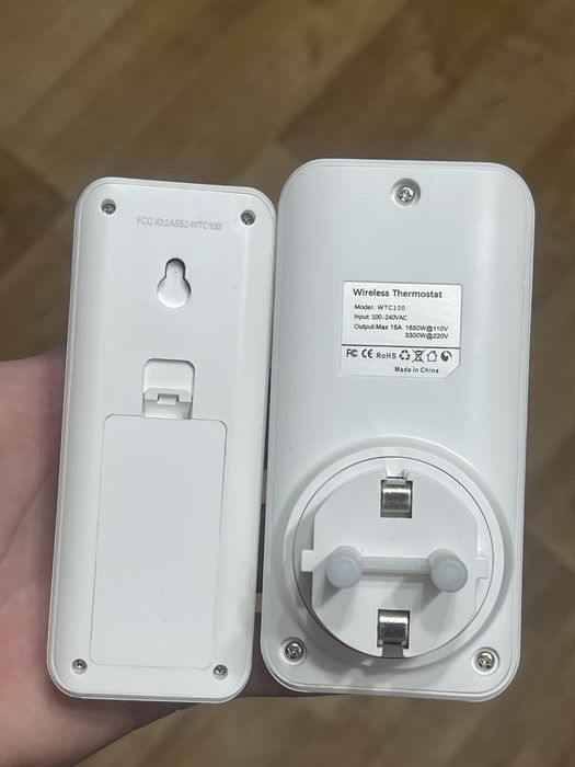 Термостат в розетку з пультом