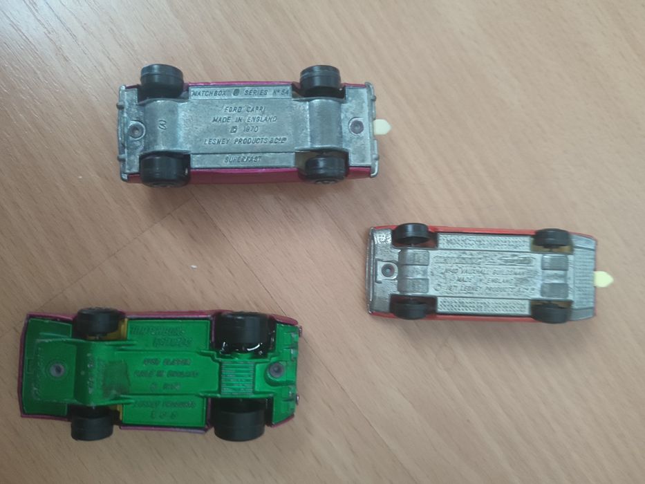 Carros anos 70 vintage matchbox