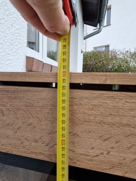 Szafka witryna szklane fronty