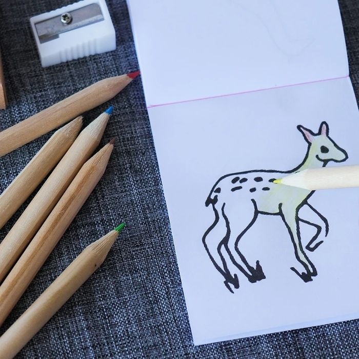 Lápis de cor com blocos lembranças brindes