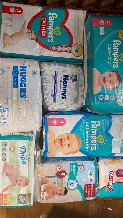 Mamia Підгузки Размер 2,3 для новорожденных 3-6, 4-9 кг Pampers