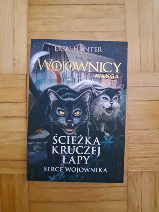 ,,Ścieżka kruczej łapy" 3 tomy mangi Wojownicy