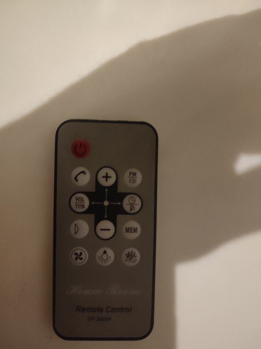 Pilot kabiny prysznicowej