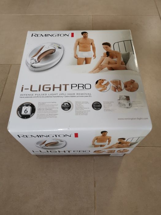 Depilador Remington i-Light Pro, como novo.