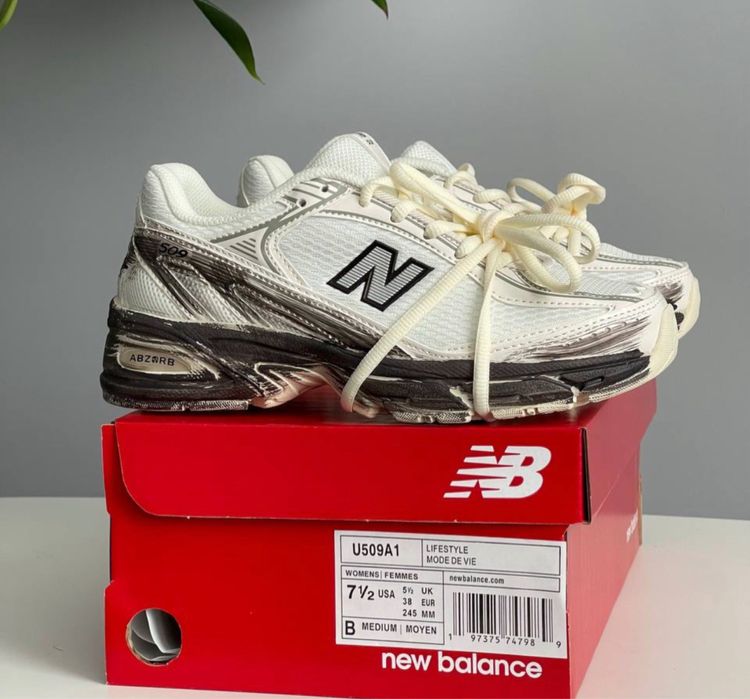Кросівки Жіночі New Balance 509 Beige Black Custom 36-41