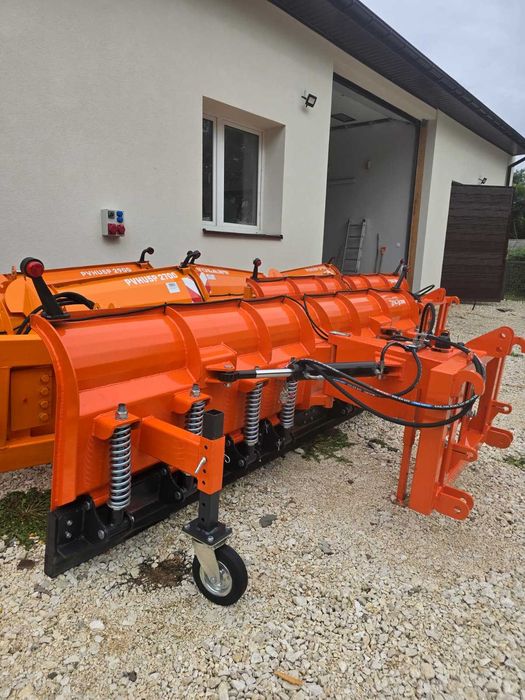 Pług komunalny prosty Metal-Technik 2,6-3,0m  hydrauliczny euro tuz