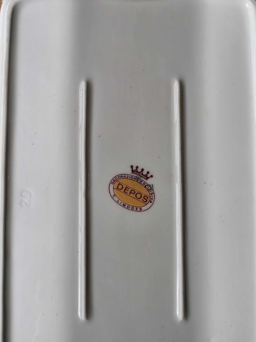 Travessa de Porcelana Limoges Antiga