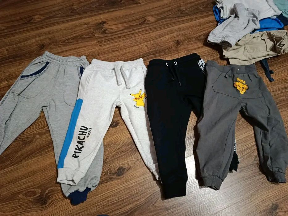 Spodnie 92-98 kilkanaście par