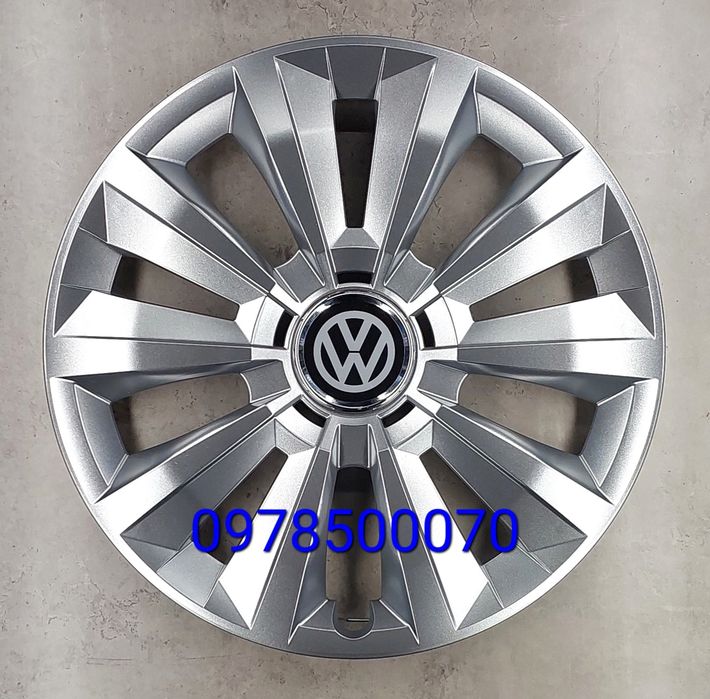 Ковпаки Volkswagen R15 Фольксваген Golf Passat Caddy Jetta Polo Tiguan