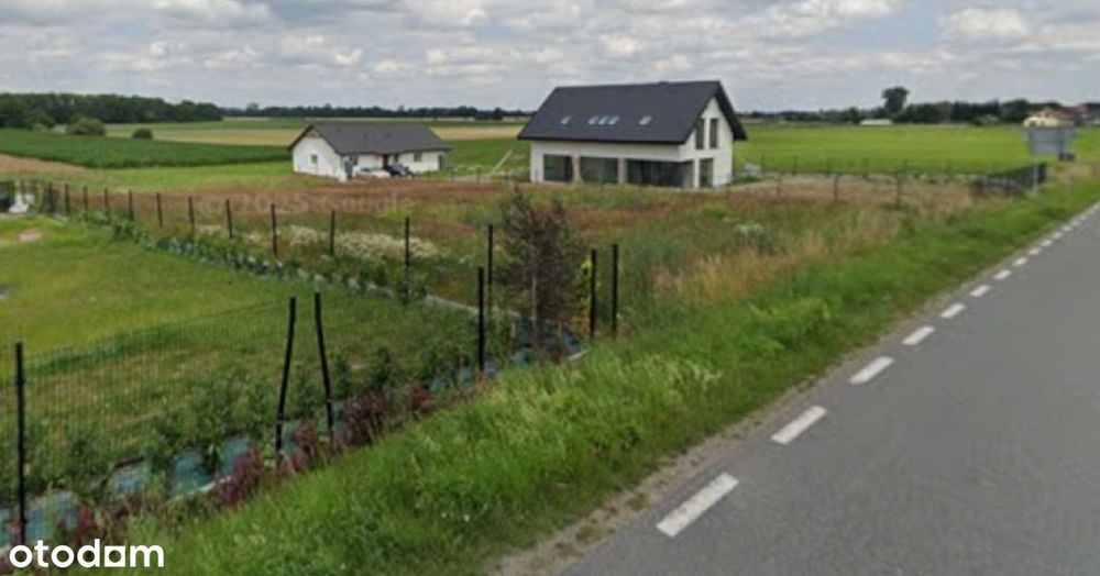 Działka budowlana z mediami Jordanów Śląski - Widok 3