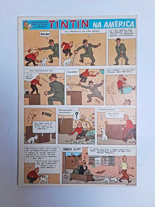 Revista Tintin Nº 7 - 5º Ano - 08-Jul-1972