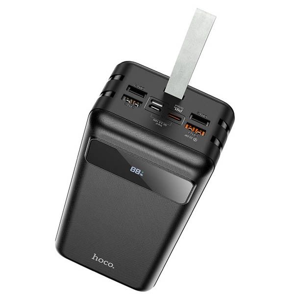 повербанк 60000mAh із швидкою зарядкою HOCO J86B + Ліхтарик
