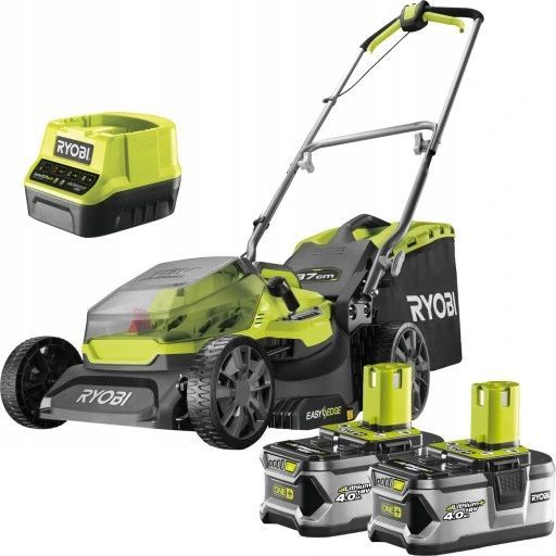 ryobi kosiarka akumulatorowa regulacja easyedge kosz ry18lm37a-240 +2x4ah