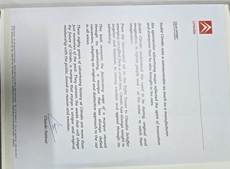 Livros de história da Citroën