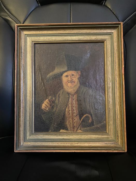 Stary obraz, portret.