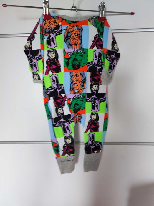 Marvel Bonds super body 0-3 miesiące Nowe bawełna