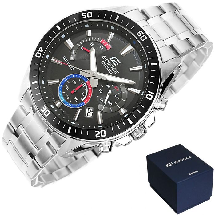 zegarek męski casio edifice efr-552d-1a3 + box