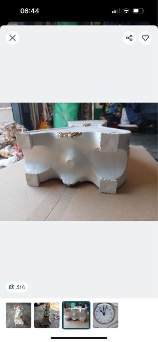 relógio de mesa Quartz em bom estado