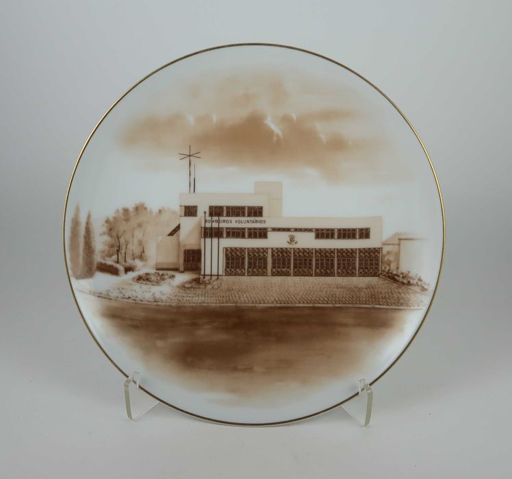 Pratos Vista Alegre - VAGOS - Igreja Matriz + Bombeiros, cada