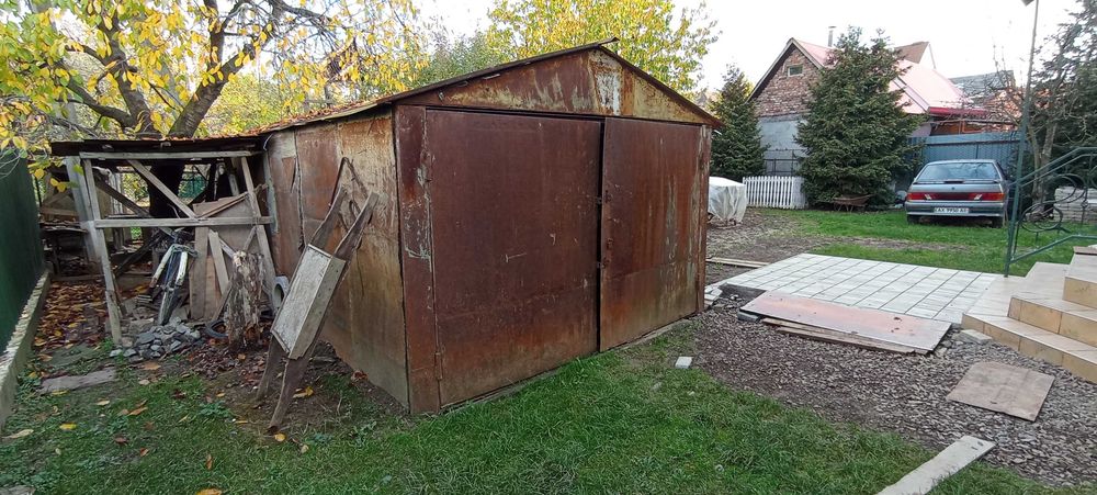 продам  мет гараж, 20 м кв,  3,2х6,3 м, самовивіз