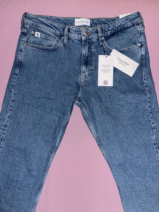Wyprzedaż spodnie męskie Calvin Klein Jeans.