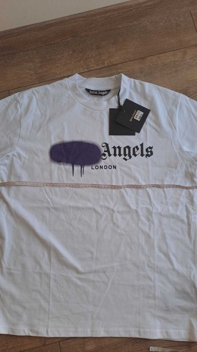 Футболка Palm Angels  біла XL