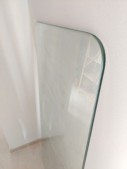 Tampo de mesa em vidro