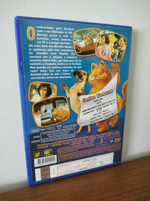 Filme DVD: Garfield: O Filme