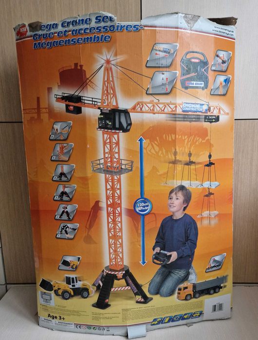 Dźwig na pilota 120 cm zabawki dla dziecka Dickie Toys