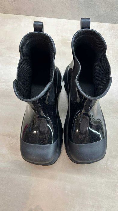 Резинові сапоги чорні/ Гумові чоботи