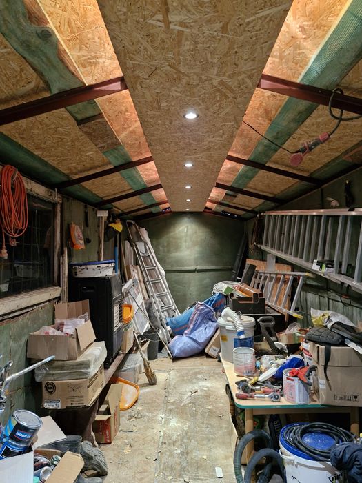 Kontener, barak projekt do dokończenia