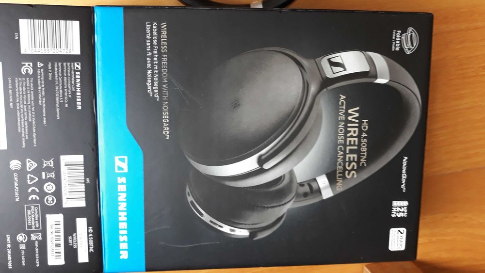 Sennheiser HD 4.50R Bluetooth Headphones with Noise Cancellation, Like New64287331648387121