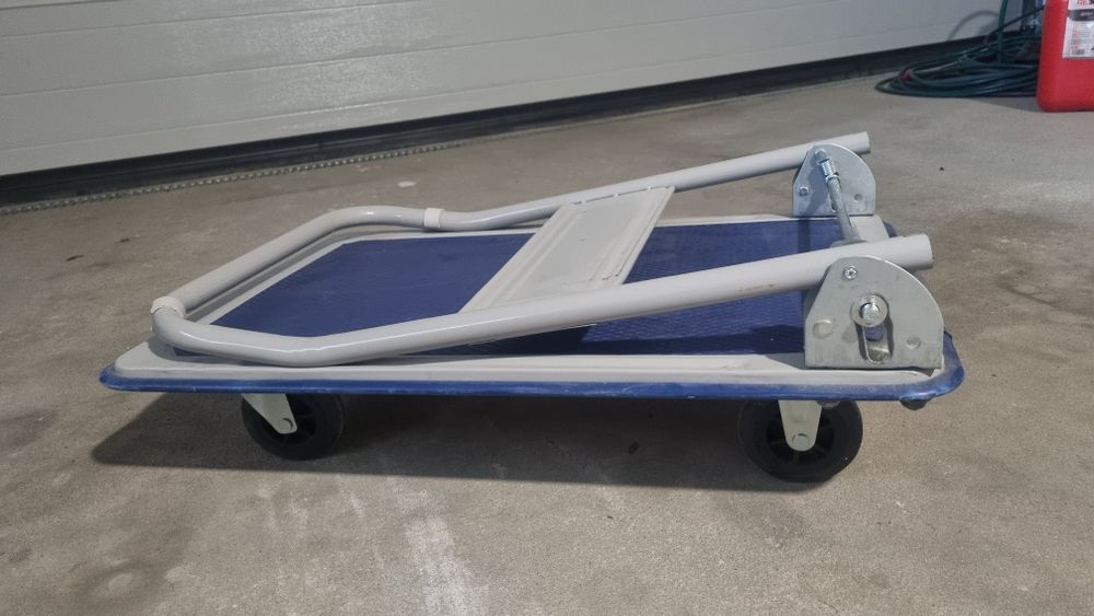 Wózek magazynowy, transportowy.  Platforma STRONG